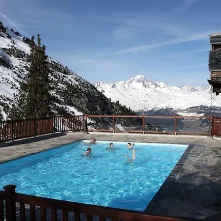 Arc 1950 2bdrm 6/8 Guests Ski-in/out Pool+jacuzzi Lägenhet Les Arcs (Savoie)